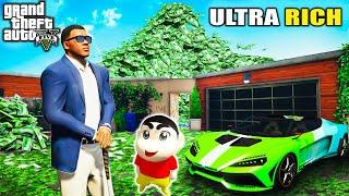 GTA 5: Franklin & Shinchan Ultra Rich in Gta5.!(Gta5 mods)