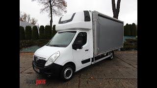 OPEL MOVANO PLANDEKA 10 PALET KLIMATYZACJA TEMPOMAT 170KM 8308 AUTO-PLUS.COM.PL TEL. +48 607 888 556