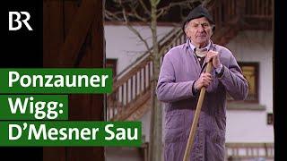 Mundart-Gedicht Ponzauner Wigg: Die Mesner Sau | Bayerischer Dialekt | Unser Land | BR