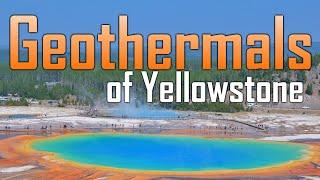 Yellowstone Geothermal Wonders - Geysers, hot springs, mud pots!