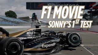 F1 Movie Sonny Hayes First Test.