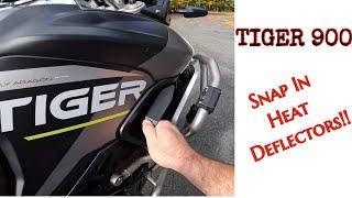 Snap On Heat Deflectors | Triumph Tiger 850 & 900