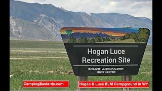 Hogan & Luce BLM Campground in Wyoming