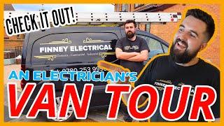 TOP ELECTRICIANS VAN TOUR!!!! WHATS IN THE BLACK BULLET???