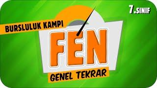 7.Sınıf Fen Genel Tekrar  2023 Bursluluk Kampı