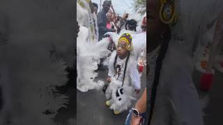 They are the next generation at Uptown Super Sunday 2024 in New Orleans!#culture #mardigrasindians