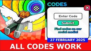 *ALL CODES* Flying Wings Race Simulator ROBLOX | FEBRUARY 27, 2025