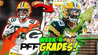 Reacting to Packers PFF Grades in the Loss vs Vikings!