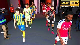 PES 2025 | Arsenal vs Shakhtar Donetsk | UEFA CHAMPIONS LEAGUE A.I. PREDICTION @ 4K 60FPS HDR