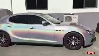 CYS Films PR910 Vinyl Car Wrap - Prisma Silver