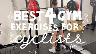 BEST 4 gym exercises for cyclists