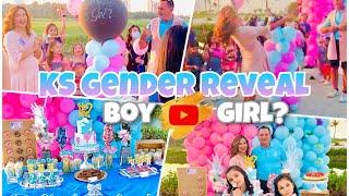 GENDER REVEAL BOY OR GIRL / KS Baby Shower Party / Sheryl Squad