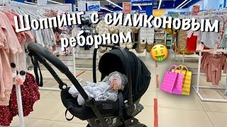 Шоппинг с Силиконовым Реборном Наоми Shopping with Silicone Reborn Naomi