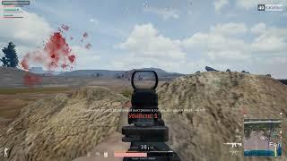 PUBG Double kill from blue zone