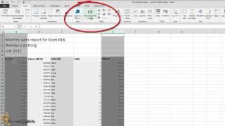 Microsoft Office 2013 - Excel 2013: Preview Quick Analysis | Chart Advisor Recommendation Feature