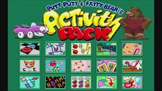 Putt-Putt and Fatty Bear's Activity Pack - All Parts - Full Gameplay/Walkthrough (Longplay)