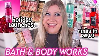 BATH & BODY WORKS HOLIDAY COLLECTION SNEAK PEEKS! Emily in Paris Body Care + New Cherry Scent!