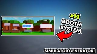 How to ADD Booth System (SIMULATOR GENERATOR)