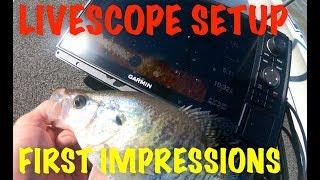 Live Scope Setup for Crappie Fishing