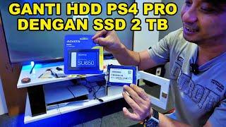 PS4 PRO ini Saya Ganti Hardisknya dgn SSD 2TB Biar Makin Banyak Isi Game nya...