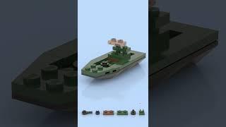 LEGO Micro Patrol Boat  Tiny Sea Defender in Action  #lego