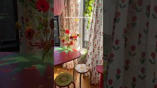 i love it here  #colorfulhome #maximalism #whimsy #cottagecore #dopaminedecor