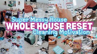 WHOLE HOUSE RESET| Cleaning Motivation | Clean With Me | Jessi Christine- Keep Calm and Clean