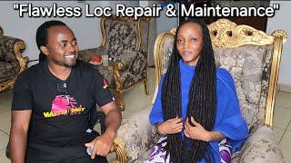 "Transform Your Locs: Ultimate Repair & Maintenance Guide #DreadlockMagic #locs"