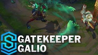 Gatekeeper Galio (2017 Rework) Skin Spotlight - Pre-Release - League of Legends