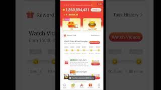 Vidmate cash daily check in | Earn 3 Lakh Coins 