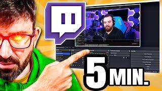 5 Minutos⏰ Cómo hacer Stream en Twitch 2024 ⏰ Cómo Stremear en Twitch 2024