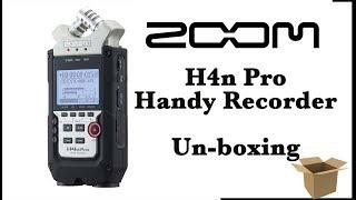 Zoom H4n Pro Handy Recorder Unboxing || How to use