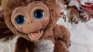 Review 4 Hasbro FurReal Cuddle Monkeys Cheeky Monkey Monday & Meet The Monkey *Watch Before You Buy