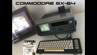 Commodore SX-64 Computer Review with Commodore 1801 and 1541 Ultimate