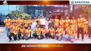 JEE Advanced 2025 Results | Narayana Students Shine Bright | Celebrations & Felicitations 