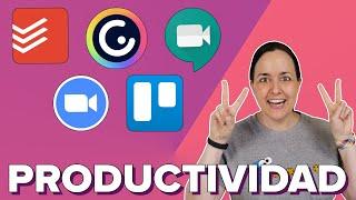 Las MEJORES APPS para ser PRODUCTIVO en TELETRABAJO