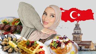 TRYING TURKISH STREET FOOD IN ISTANBUL | TURKISH SPEAKING CHALLENGE