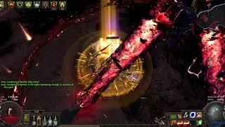 PoE 3.10 Sirus AL 8 - Champion Shrapnel Ballista Totems