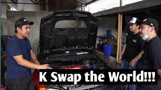 Honda Nerd decides to KSwap his Civic | POWERHOUSE RACE SPECIALISTS #vlog45