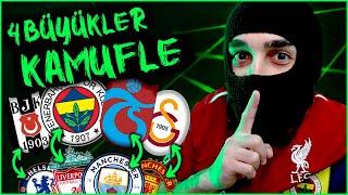 4 BÜYÜKLER PREMIER LİG'DE KAMUFLE OLSAYDI NE OLURDU? // FIFA 22 KARİYER MODU REBUILD