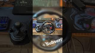 Logitech g29 racing wheel #music #gamingwheel #logitechg29 #automobile