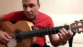 Красивая мелодия из к/ф "Крестный Отец". Разбор на Гитаре 1 часть #гитара #guitar #урокигитары