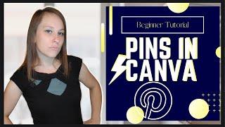 How to create a Pinterest Pin on Canva for free | beginner's tutorial