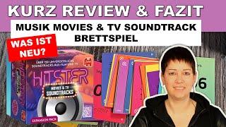 Hitster Movies & TV Soundtrack Brettspiel Musik Spiel Regeln & Fazit Neues Partyspiel