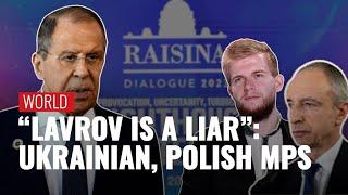 “Lavrov is a liar”: Ukrainian, Polish MPs launch blistering attack on Russian Foreign Minister