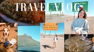 travel vlog - we went to el paso, texas/traveling to 2 different states in one day/food & more!