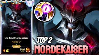 WILD RIFT MORDEKAISER - TOP 2 MORDEKAISER GAMEPLAY - CHALLENGER RANKED