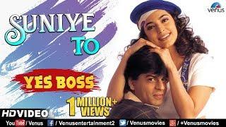 Suniye To - HD VIDEO | Shah Rukh Khan & Juhi Chawla | Yes Boss | 90's  Song | Ishtar Regional