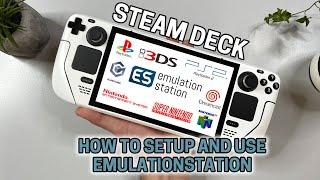 Steam Deck - How To Install And Setup EmulationStation *EASY GUIDE*