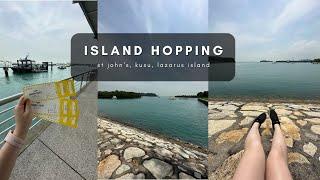  Singapore Island Hopping St John's Island, Lazarus Island, Kusu Island from Marina South Pier